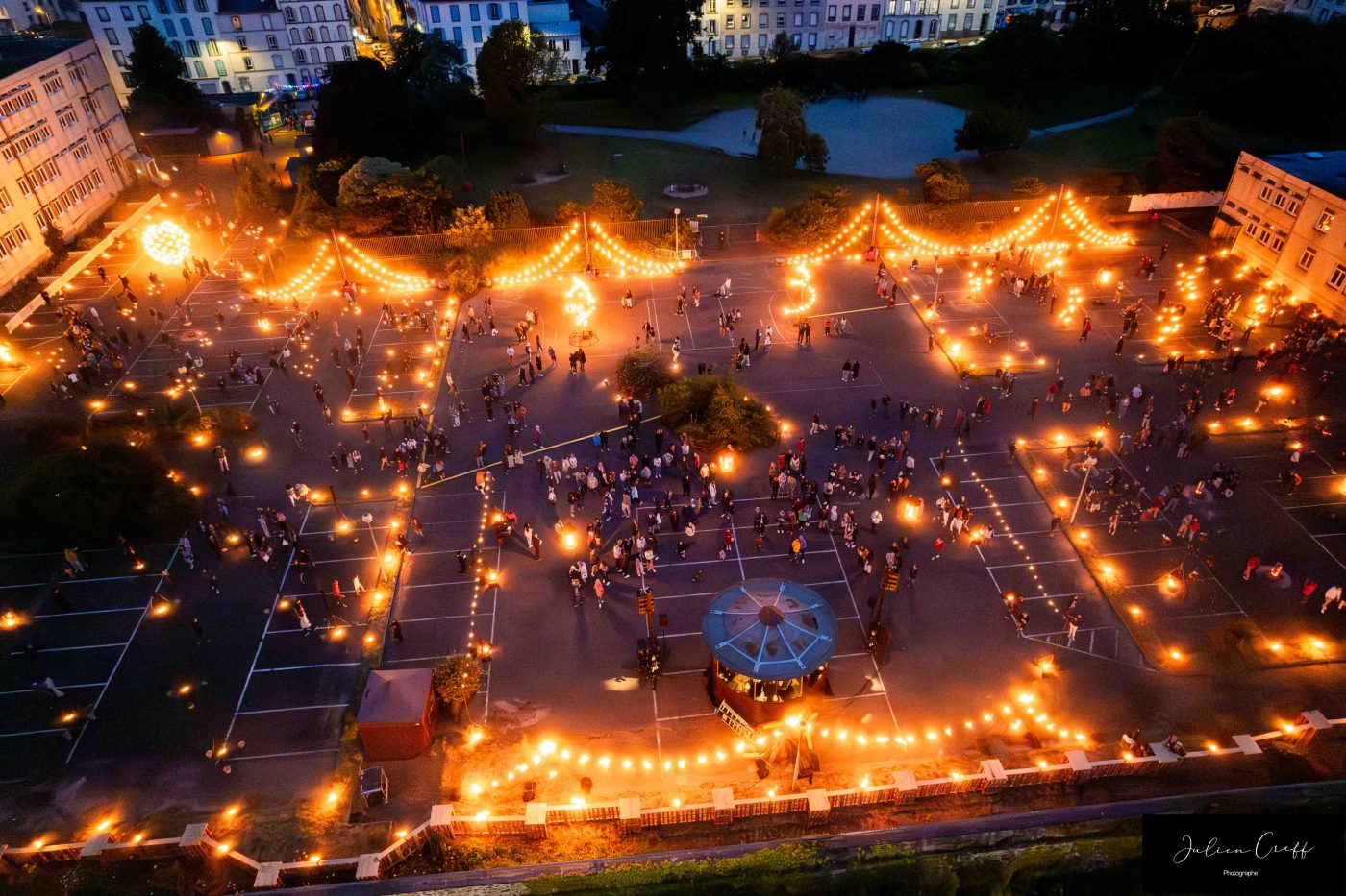 Vue de la 2ème caserne du port militaire de Brest